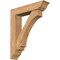 Ekena Millwork Imperial Traditional Smooth Bracket w/ Offset Brace, Western Red Cedar, 7 1/2"W x 34"D x 40"H BKT0806X34X40IMP01SWR - alternate 1